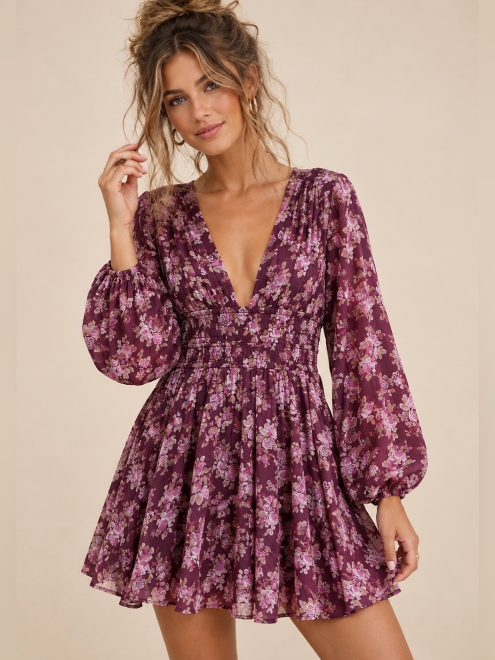 NWT Free People Keep You Mini Dress